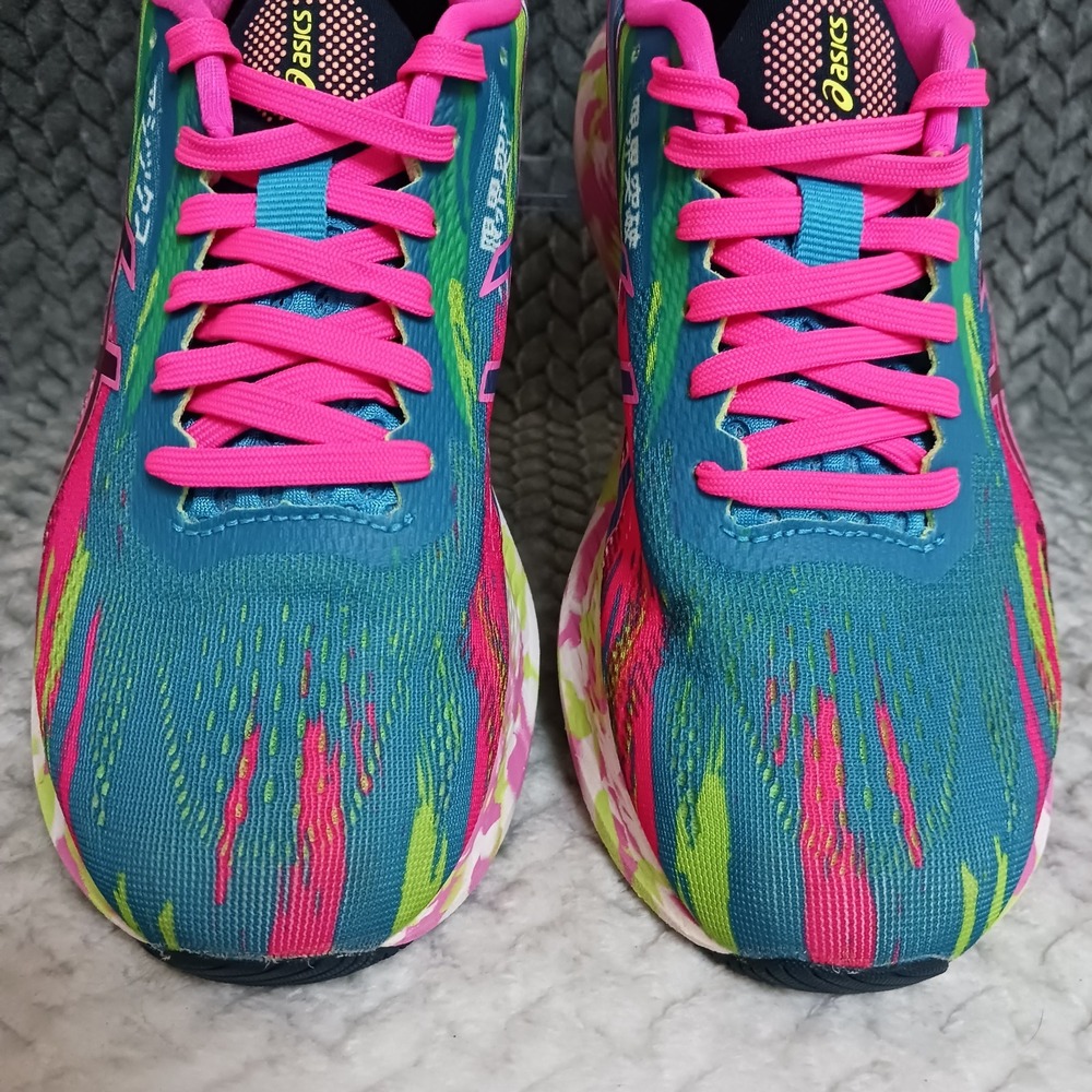 Asics Noosa Tri 13 Color Injection Pack Hot Pink Women's Running Shoes Size 6.5 - Picture 6 of 14